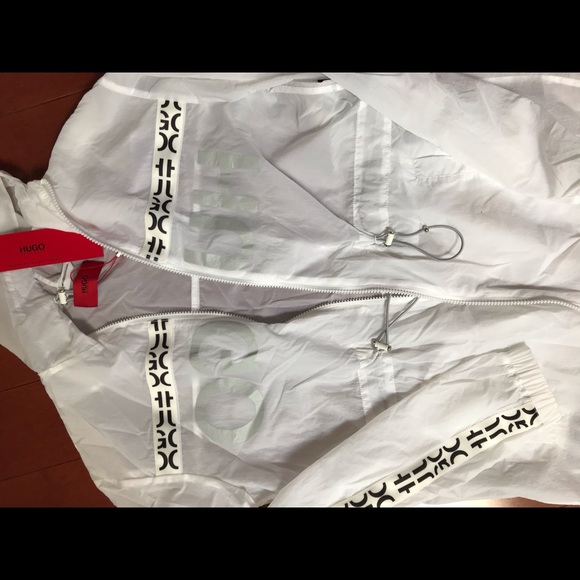 Hugo Boss White Sheer Jacket - Picture 4 of 7